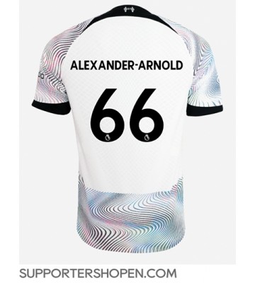 Liverpool Alexander-Arnold #66 Borta Matchtröja 2022-23 Kortärmad